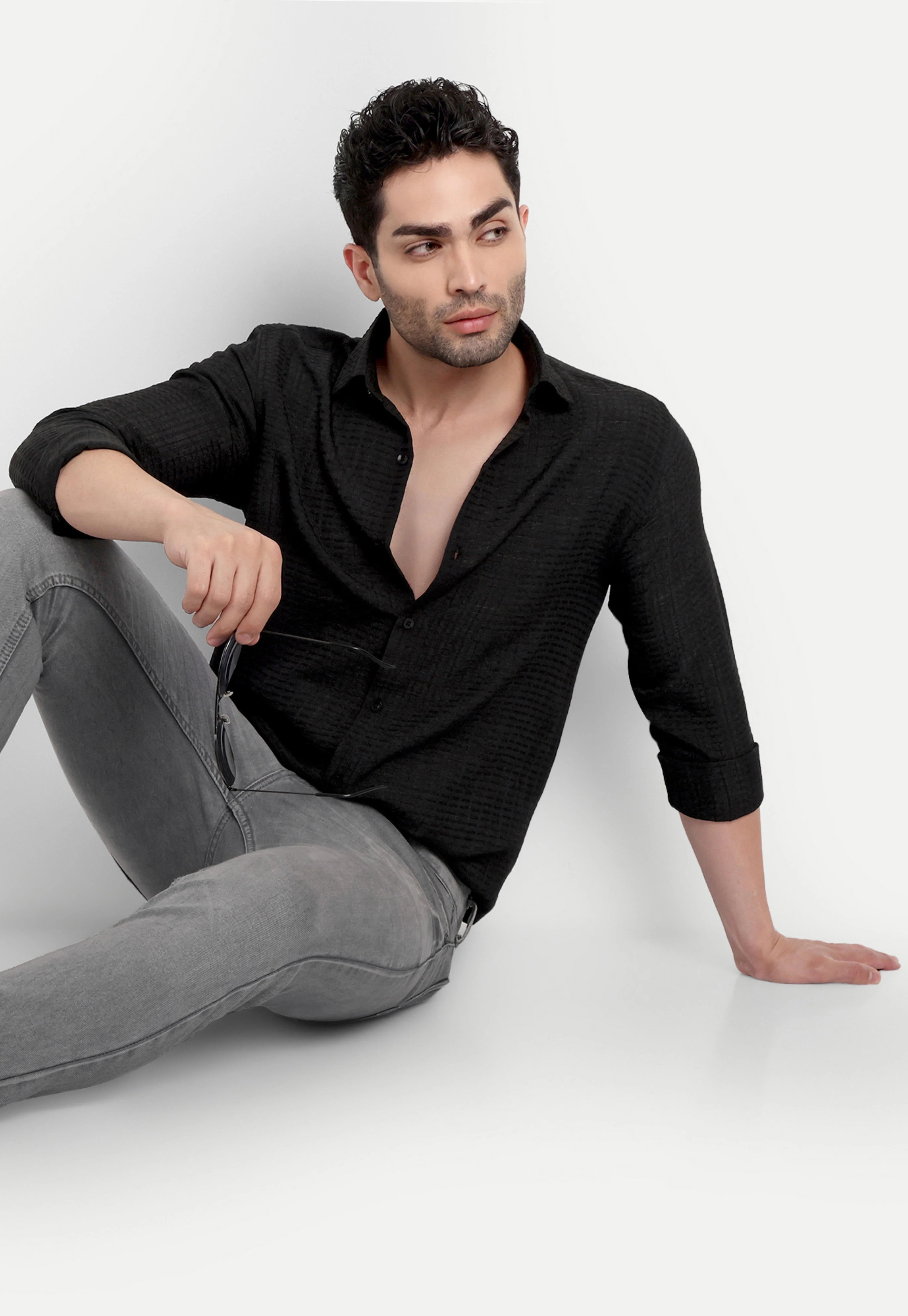 Shadow Luxe Premium Cotton Shirt